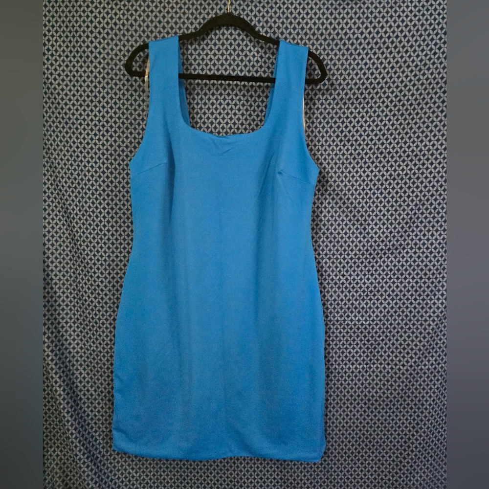 Derek Heart - Ladies Royal Blue Sleeveless Midi Dress - New With Tags - 3X